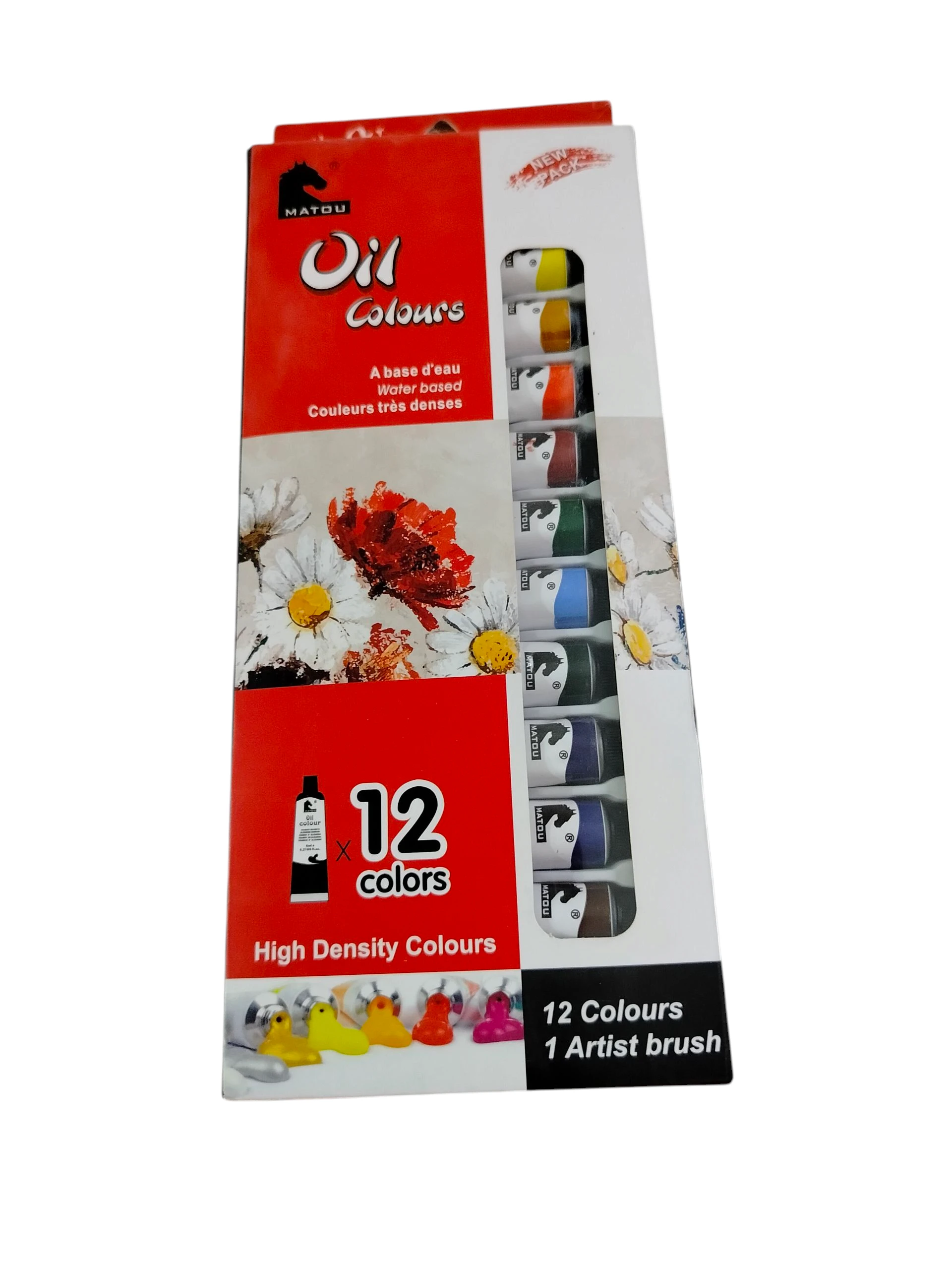 الوان زيت 12 لون