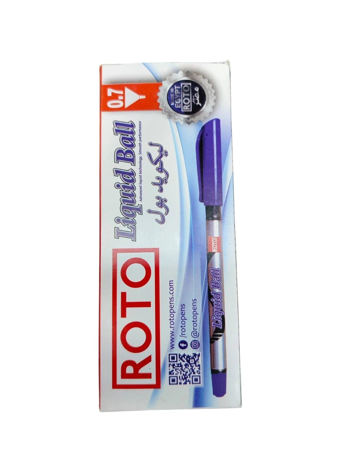 قلم جاف روتو ليكويد بل 12 قلم